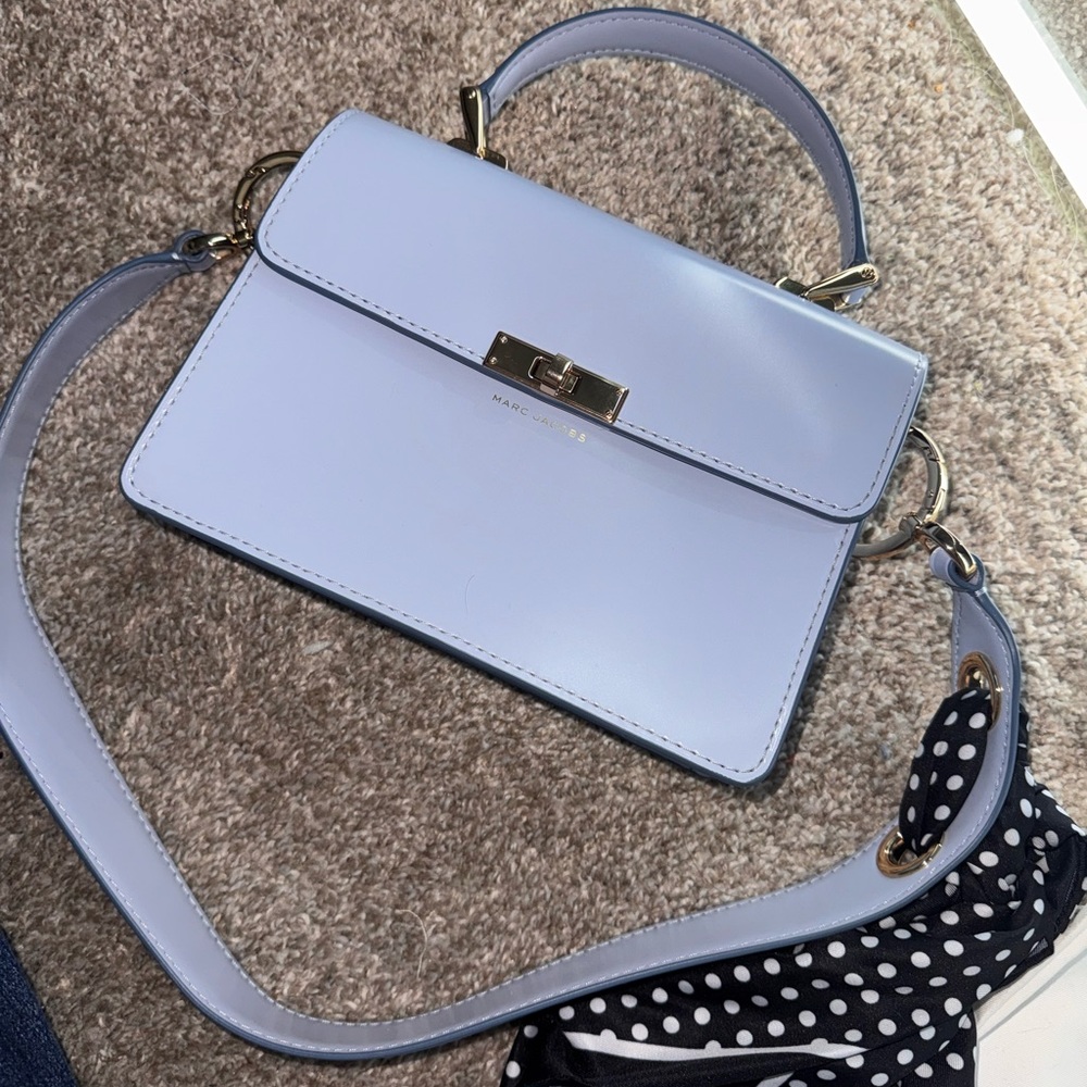 Marc Jacobs Sky Blue Crossbody Bag